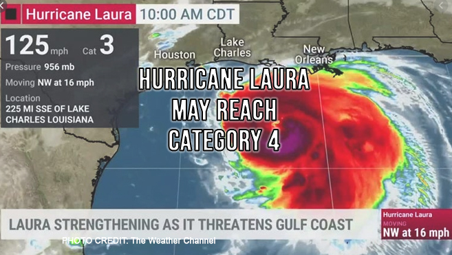 Hurricane Laura May Reach Category 4  Featured Image