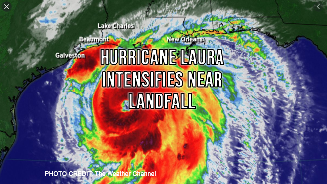 Hurricane Laura Intensifies Near Landfall Featured Image