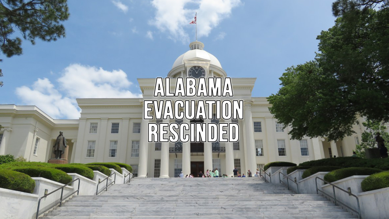 Alabama Evacuation Rescinded Featured Image