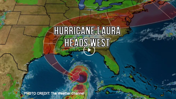 Hurricane Laura Heads West Featured Image