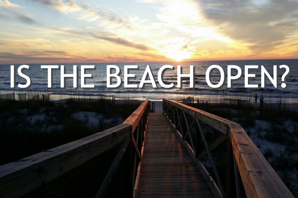 Are the beaches open? Featured Image