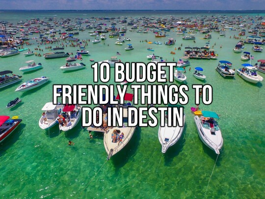 Top 10 Budget-Friendly Things to do in Destin Florida Featured Image